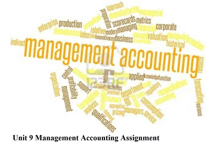 Assignment management accounting drury