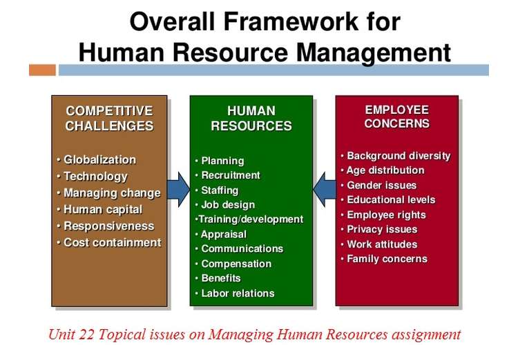 Unit 22 Topical issues on Managing Human Resources assignment