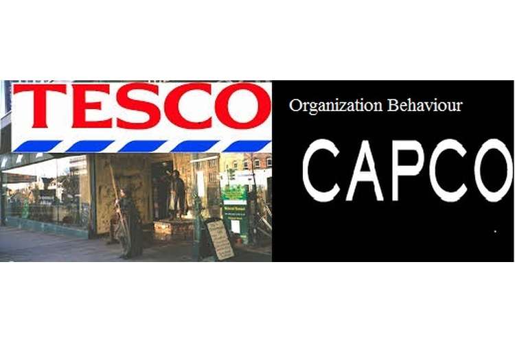 Unit 3 Organization and Behaviour Assignment CAPCO & Tesco