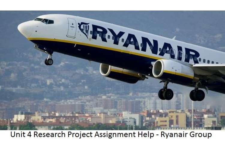 Unit 4 Research Project Assignment Help - Ryanair Group