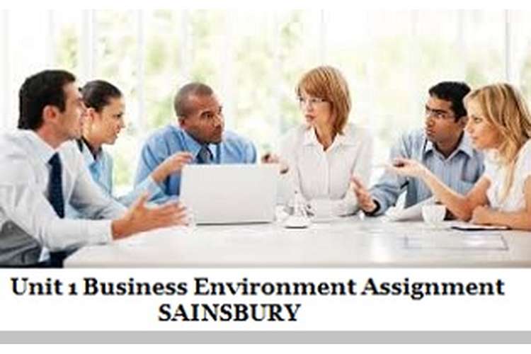 Unit 1 Business Environment Assignment - Sainsbury