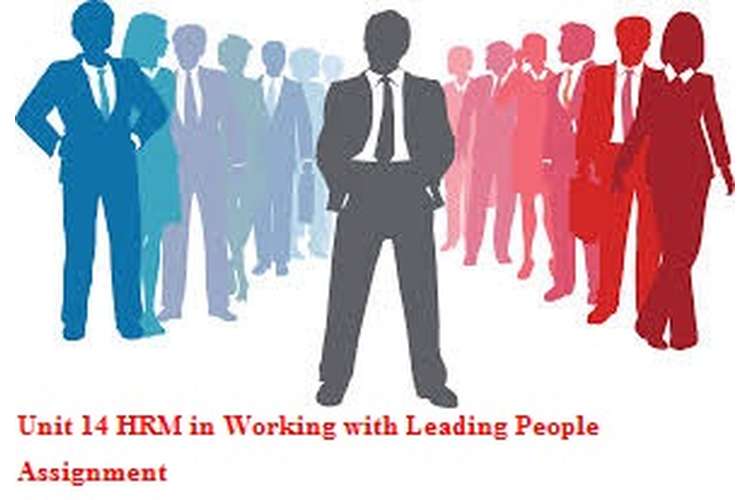 Unit 14 HRM in Working with Leading People Assignment