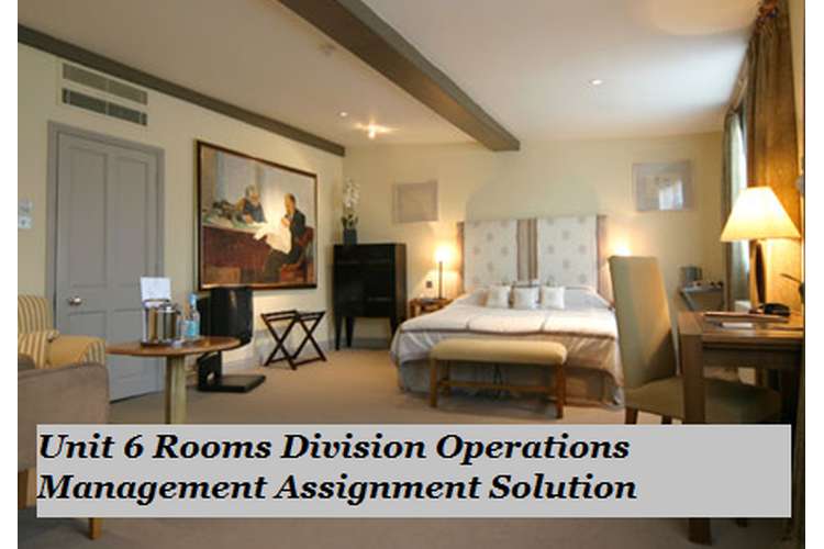  Rooms Division Operations Management Assignment Solution