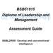 BSBLDR501 Develop and use emotional intelligence