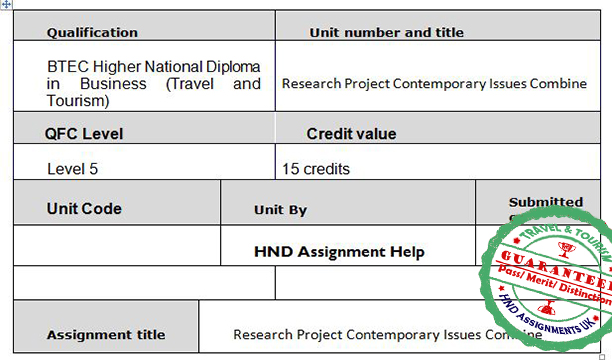 Research Project Contemporary Issues Combine Assignment
