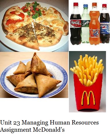 Unit 23 Managing Human Resources Assignment Copy 5 McDonald’s