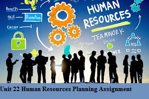 Unit 22 Human Resources Planning Assignment