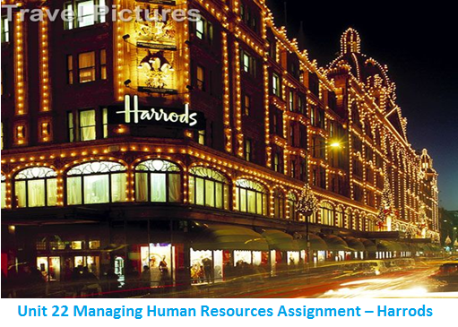 Unit 22 Managing Human Resources Assignment – Harrods