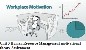 Unit 3 Human Resource Management Motivational Theory Assignment