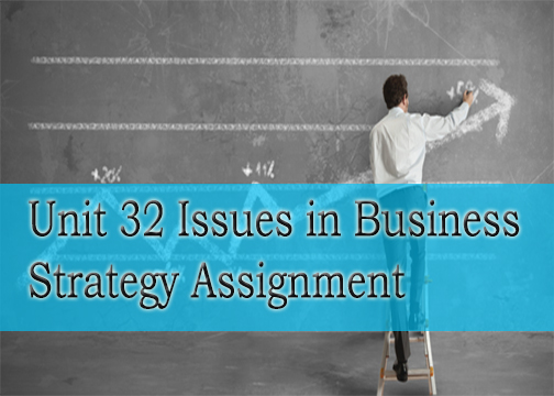 Unit 32 Issues in Business Strategy Assignment  