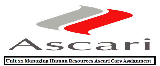 Unit 22 Managing Human Resources Ascari cars Assignment