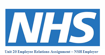 Unit 20 Employee Relations Assignment NSH Employer