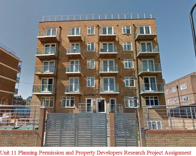 Unit 11 Planning Permission and Property Developers Research Project A