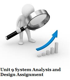 Unit 9 System Analysis and Design Assignment