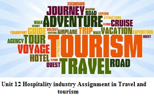Unit 12 Hospitality industry Assignment in Travel and tourism