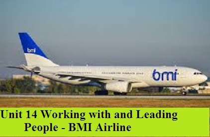 Working with and Leading People - BMI Airline