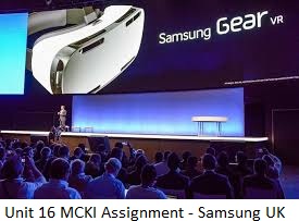 Unit 16 MCKI Assignment - Samsung UK