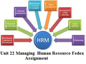 Unit 22 Managing Human Resource Fedex Assignment
