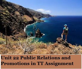 Public Relations and Promotions in TT Assignment