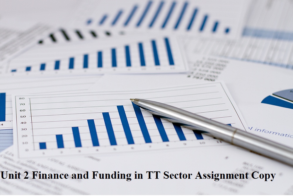 Unit 2 Finance and Funding in TT Sector Assignment Copy 