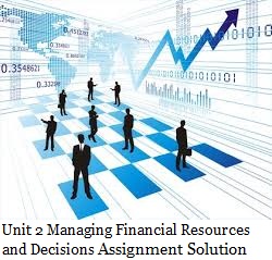 Unit 2 Managing Financial Resources and Decisions Assignment Copy 1