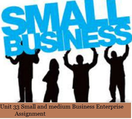 Small and medium Business Enterprise Assignment