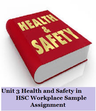 Health and Safety in HSC Workplace Sample Assignment