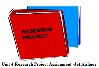 Unit 4 Research Project Assignment -Jet Airlines