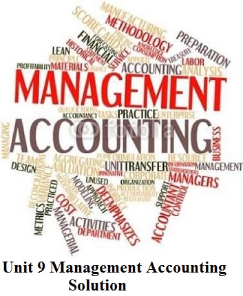 Management Accounting Solution