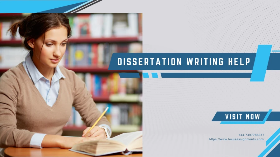 pretty girl working on Dissertation writing help