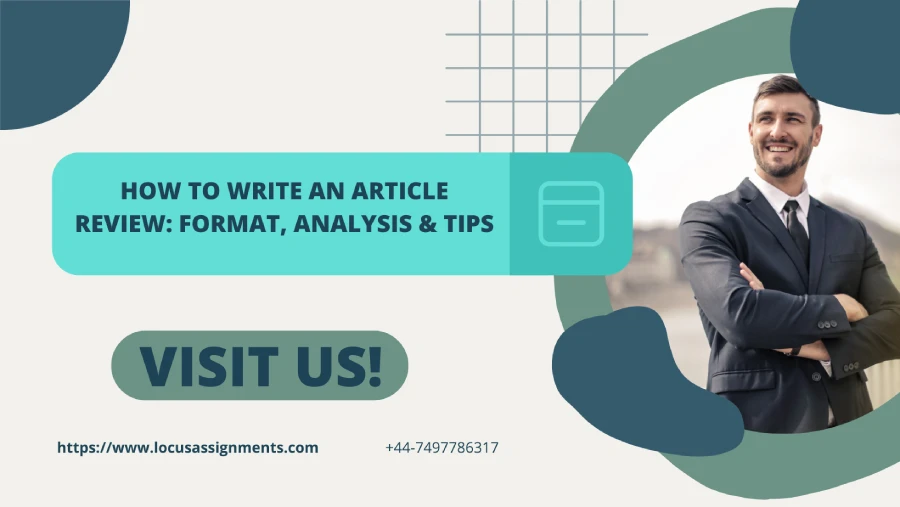How to Write an Article Review